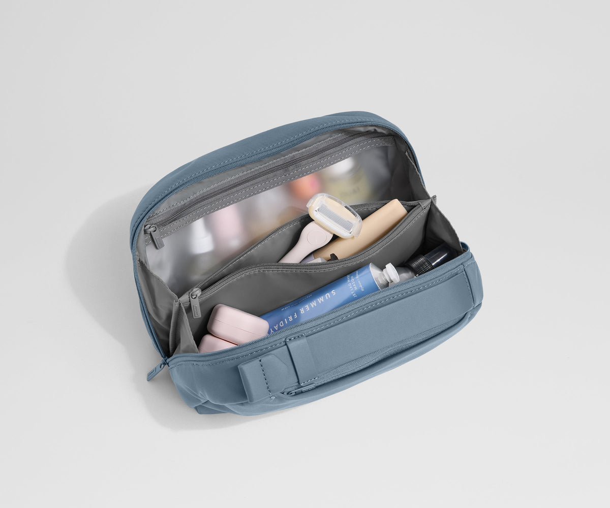 Away Large Toiletry Bag in Coast Blue