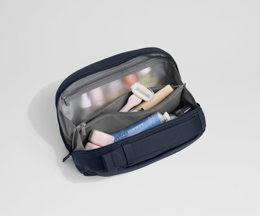 Away Large Toiletry Bag in Navy Blue