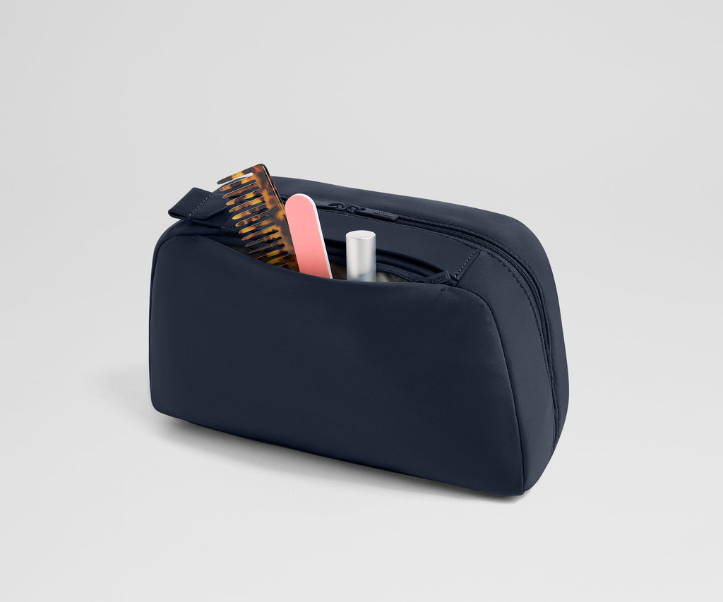 Away Large Toiletry Bag in Navy Blue