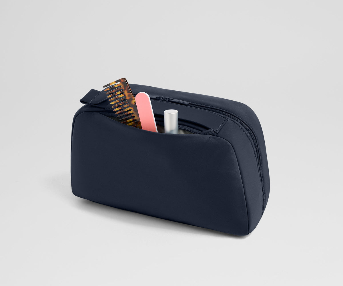 Away Large Toiletry Bag in Navy Blue