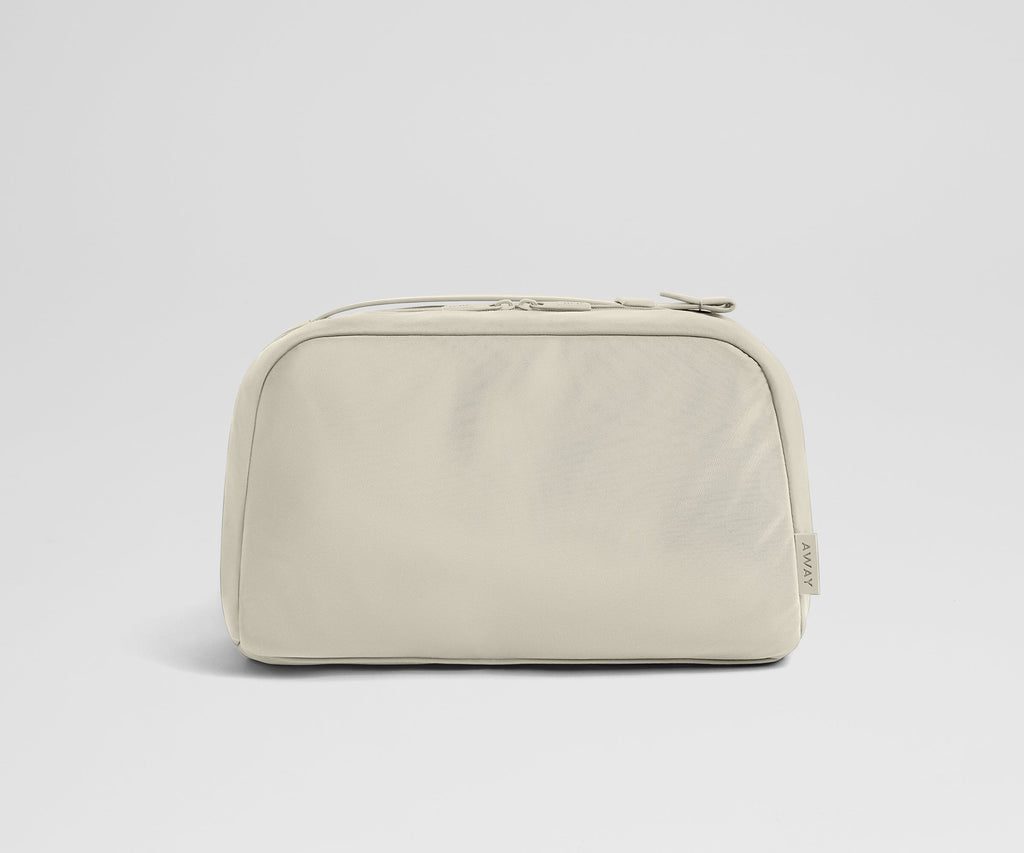 Away Large Toiletry Bag in Salt White