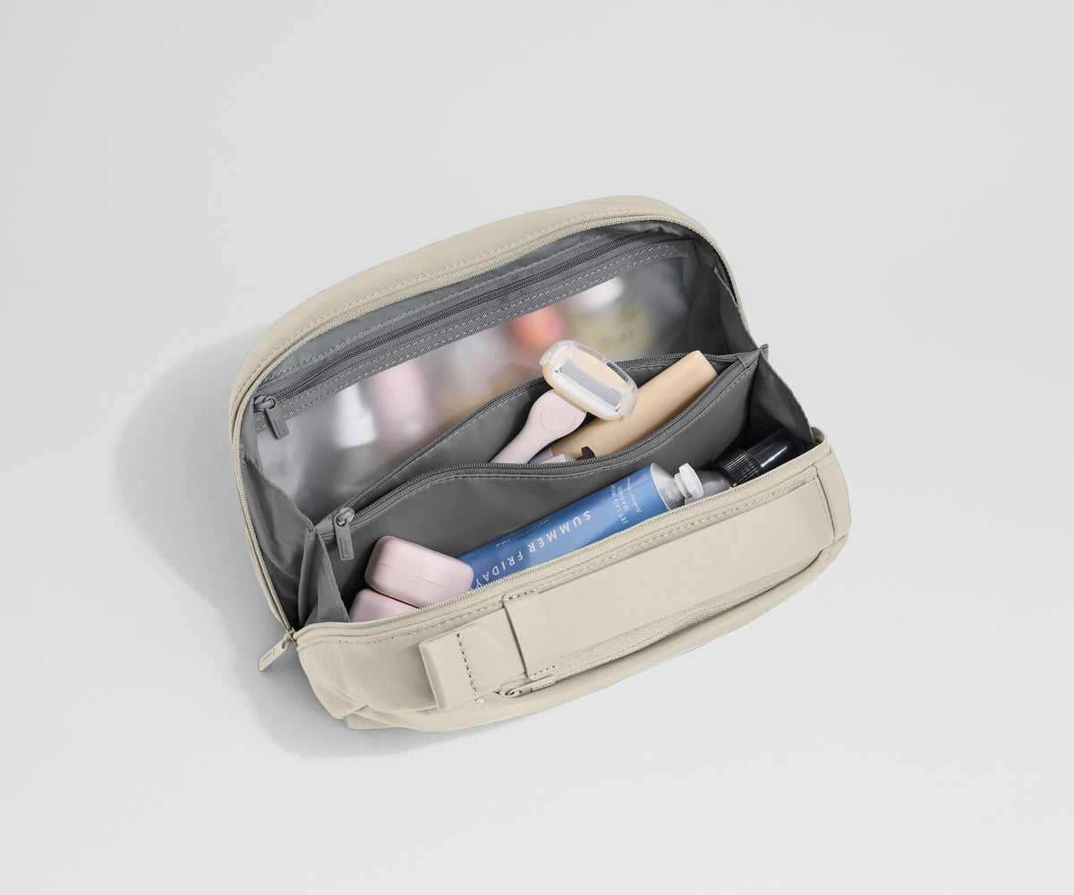 Away Large Toiletry Bag in Salt White