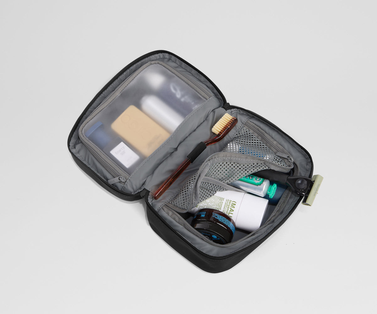 Away Small Toiletry Bag in Jet Black