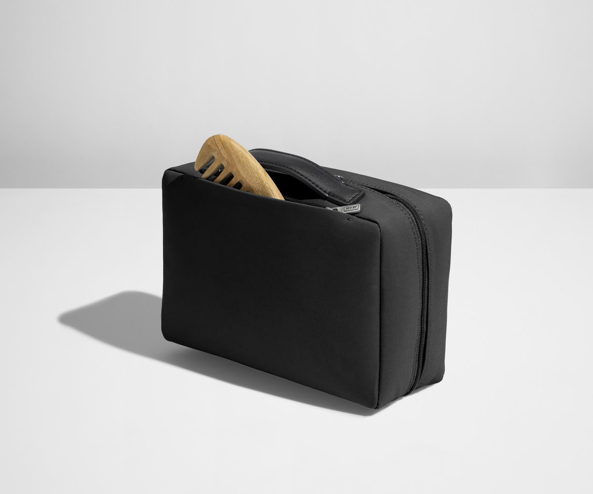Away The Small Toiletry Bag in Jet Black