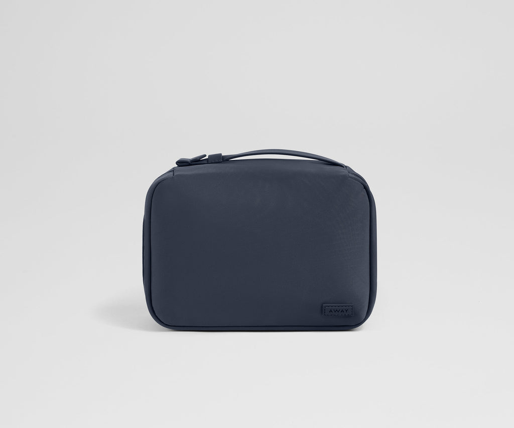 Away Small Toiletry Bag in Navy Blue