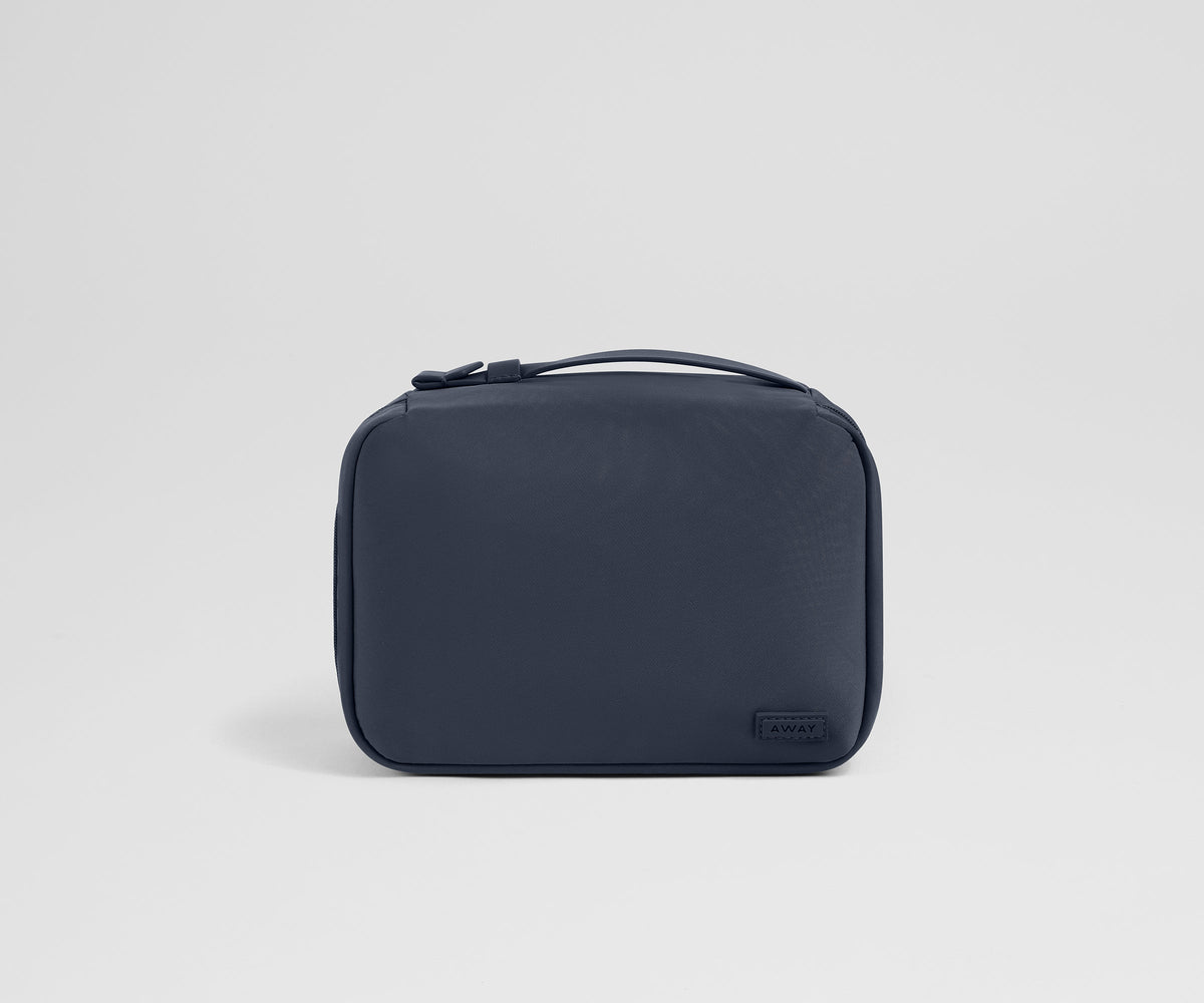 Away Small Toiletry Bag in Navy Blue
