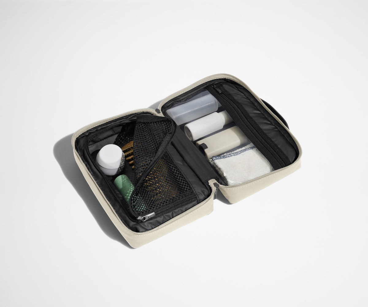 Away The Small Toiletry Bag in Salt White