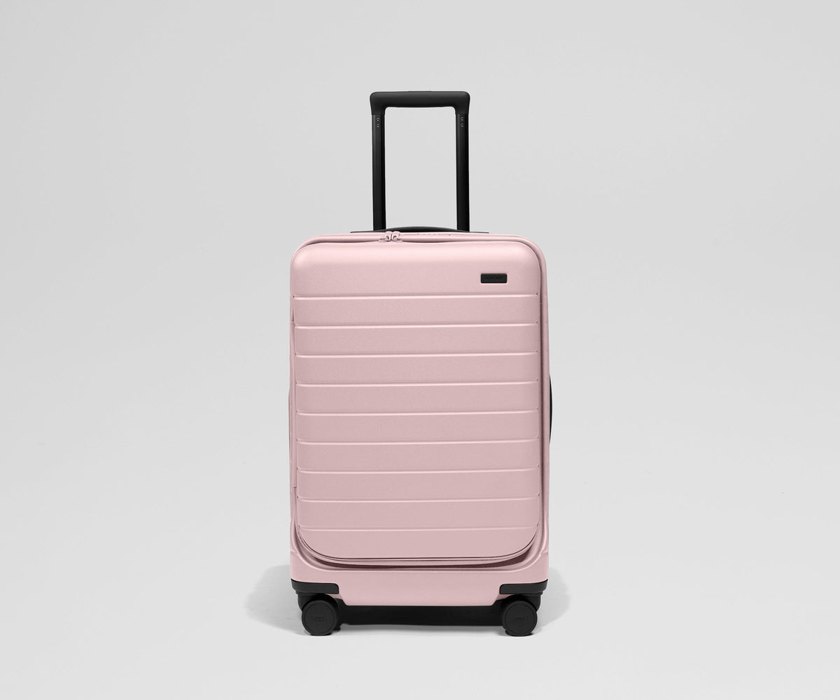 Away Topside Bigger Carry-On Suitcase - Blush Pink