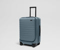 Away Topside Bigger Carry-On Suitcase - Coast Blue