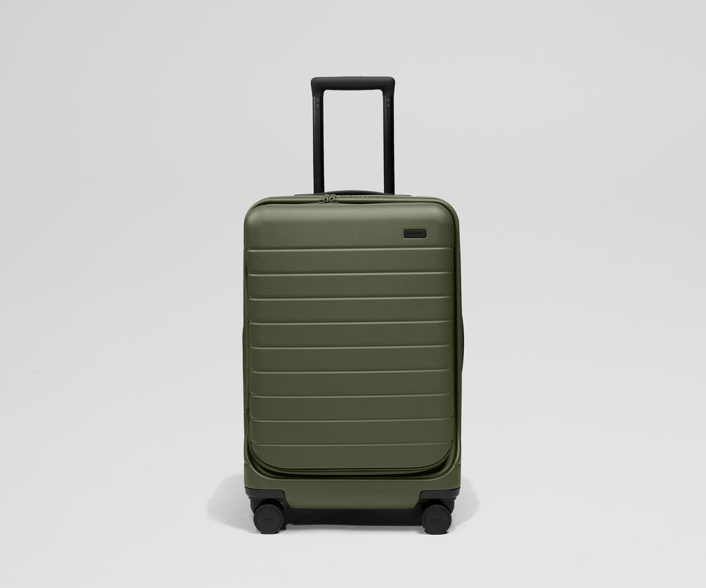 Away Topside Bigger Carry-On Suitcase - Olive Green