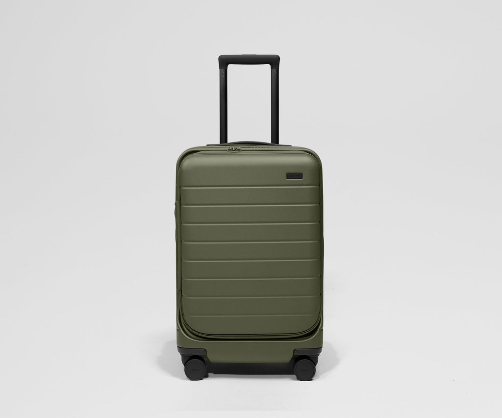 Away Topside Carry-On Suitcase - Olive Green