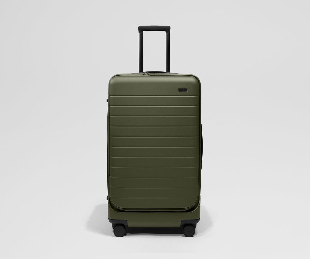 Away Topside Medium Trunk Suitcase - Olive Green