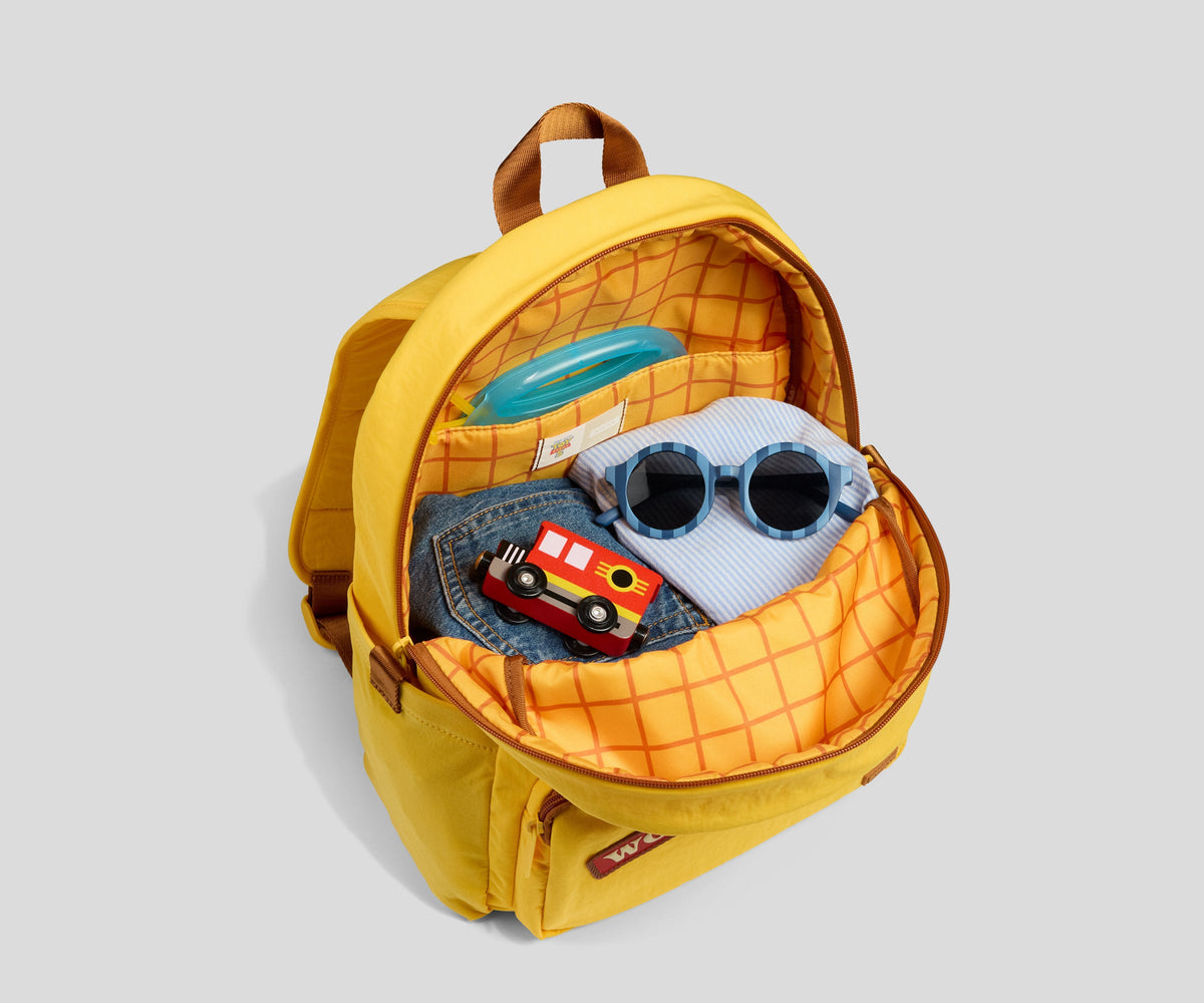 Away Kids Backpack in Woody Yellow