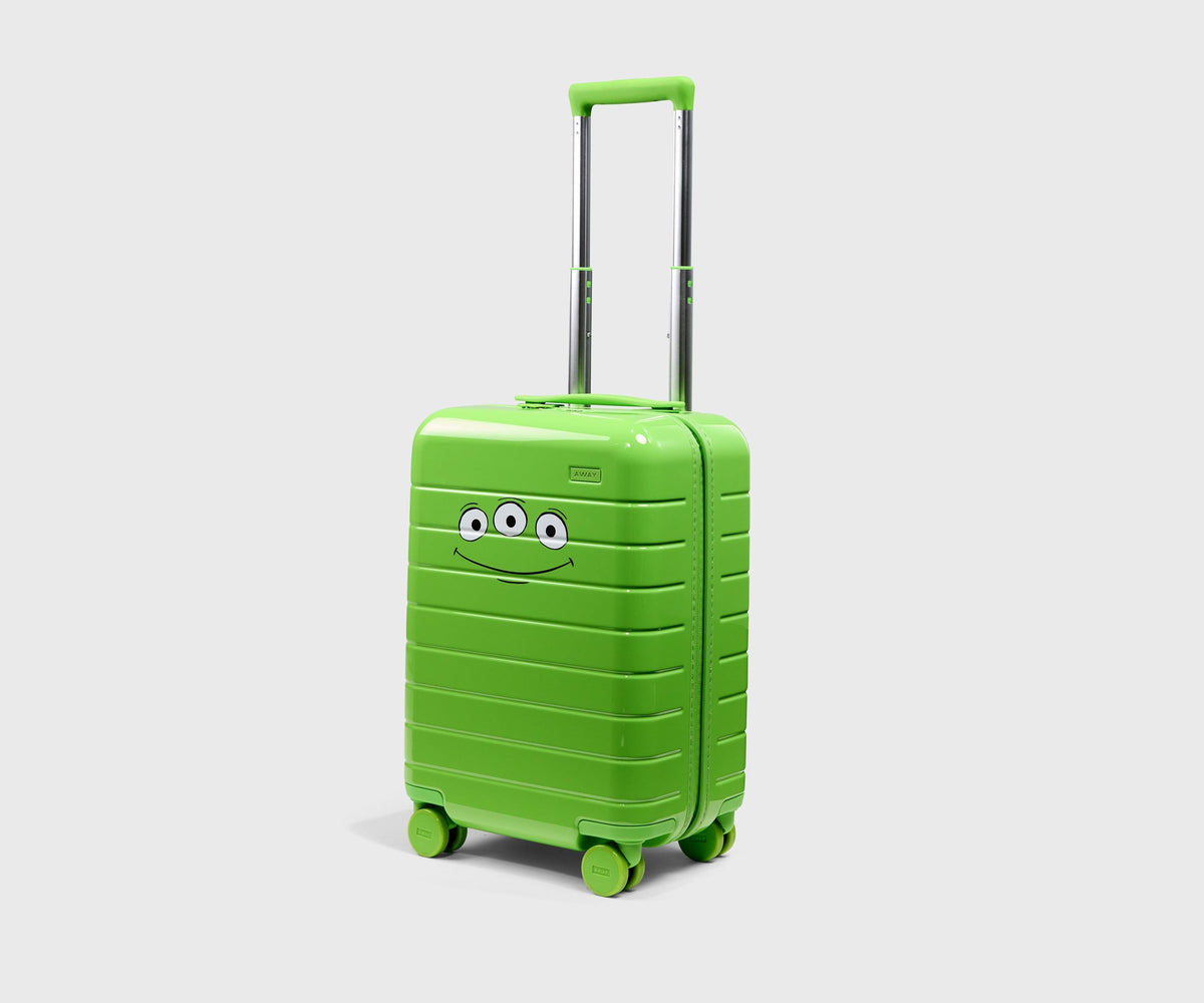 Away The Kids Carry-On Luggage Tag - Alien Green