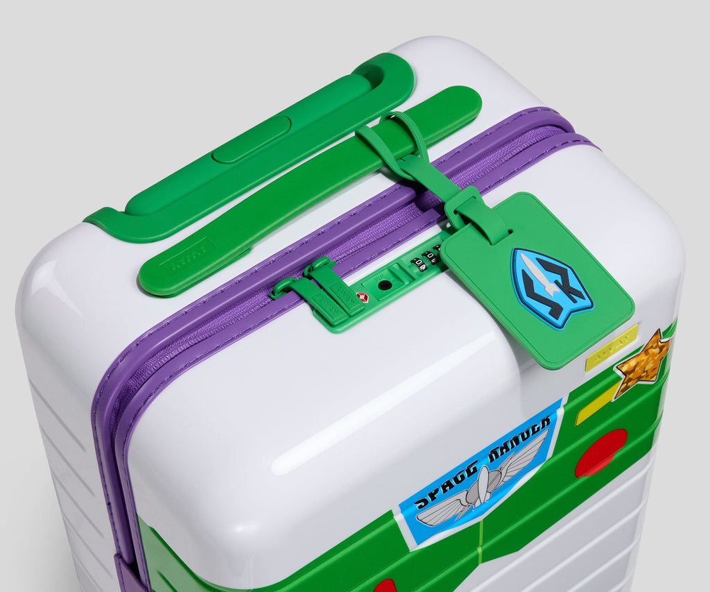 Away The Kids Carry-On Luggage Tag - Space Ranger White