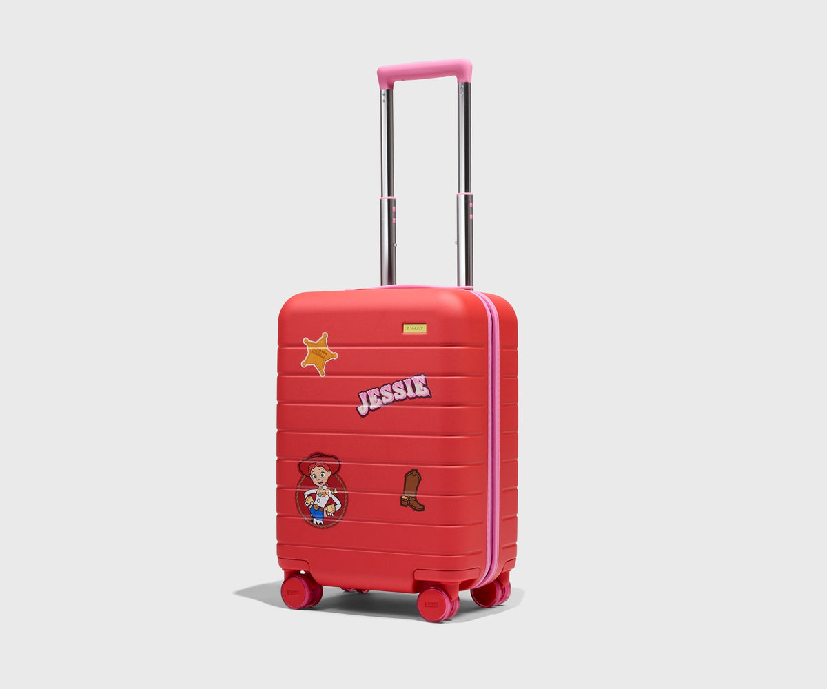 Away The Kids Carry-On Luggage Tag - Jessie Red