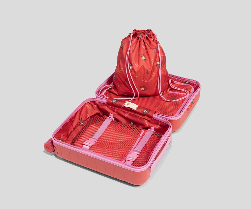 Away The Kids Carry-On Luggage Tag - Jessie Red