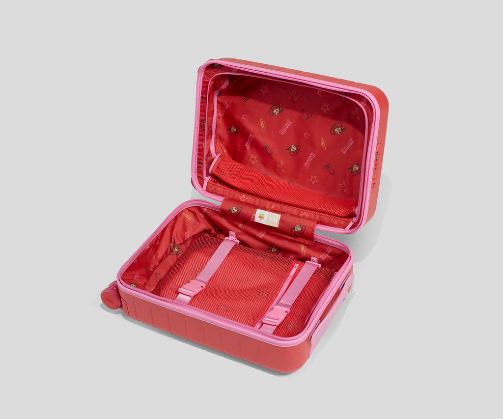 Away The Kids Carry-On Luggage Tag - Jessie Red