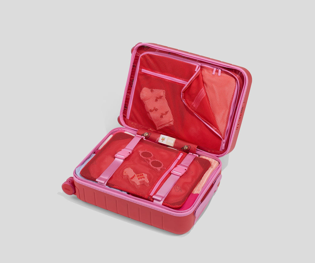 Away The Kids Carry-On Luggage Tag - Jessie Red