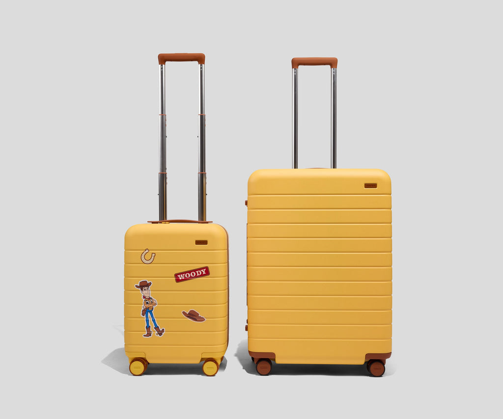 Away The Kids Carry-On Luggage Tag - Woody Yellow