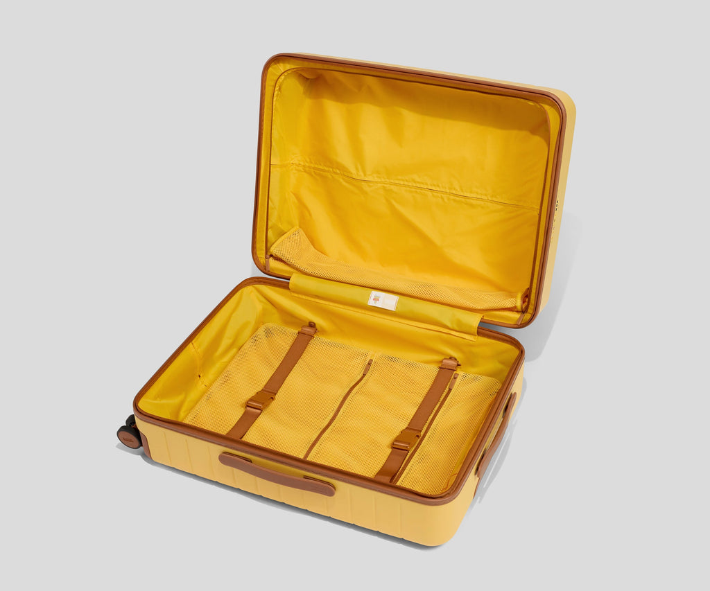 Away The Medium Luggage Tag - Woody Yellow