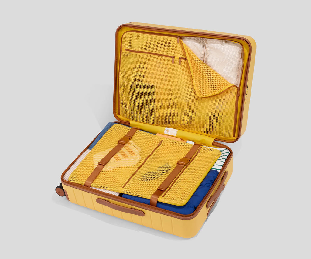 Away The Medium Luggage Tag - Woody Yellow