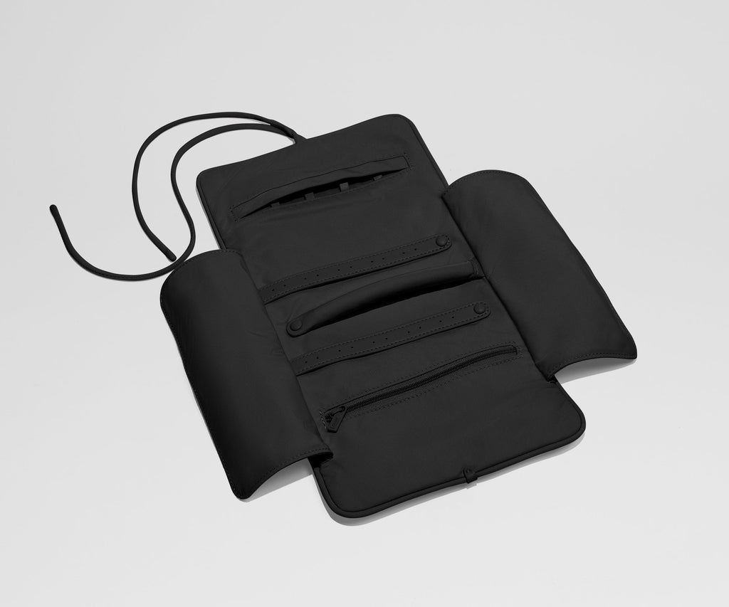 Away Featherlight Jewelry Roll Jewelry Case - Jet Black