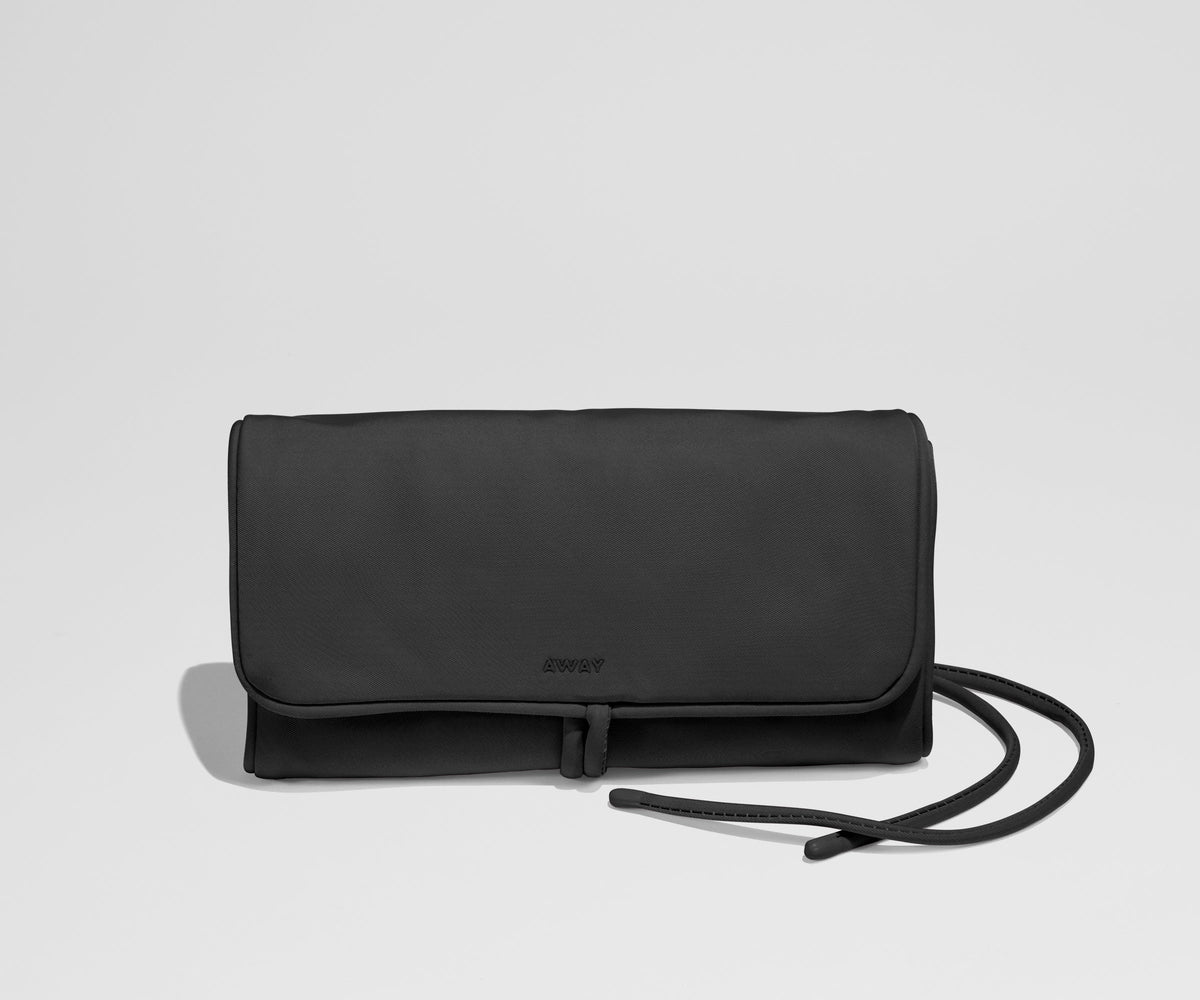 Away Featherlight Jewelry Roll Jewelry Case - Jet Black