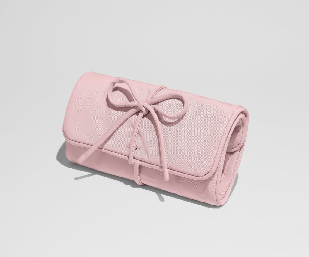 Away Featherlight Jewelry Roll Jewelry Case - Blush Pink