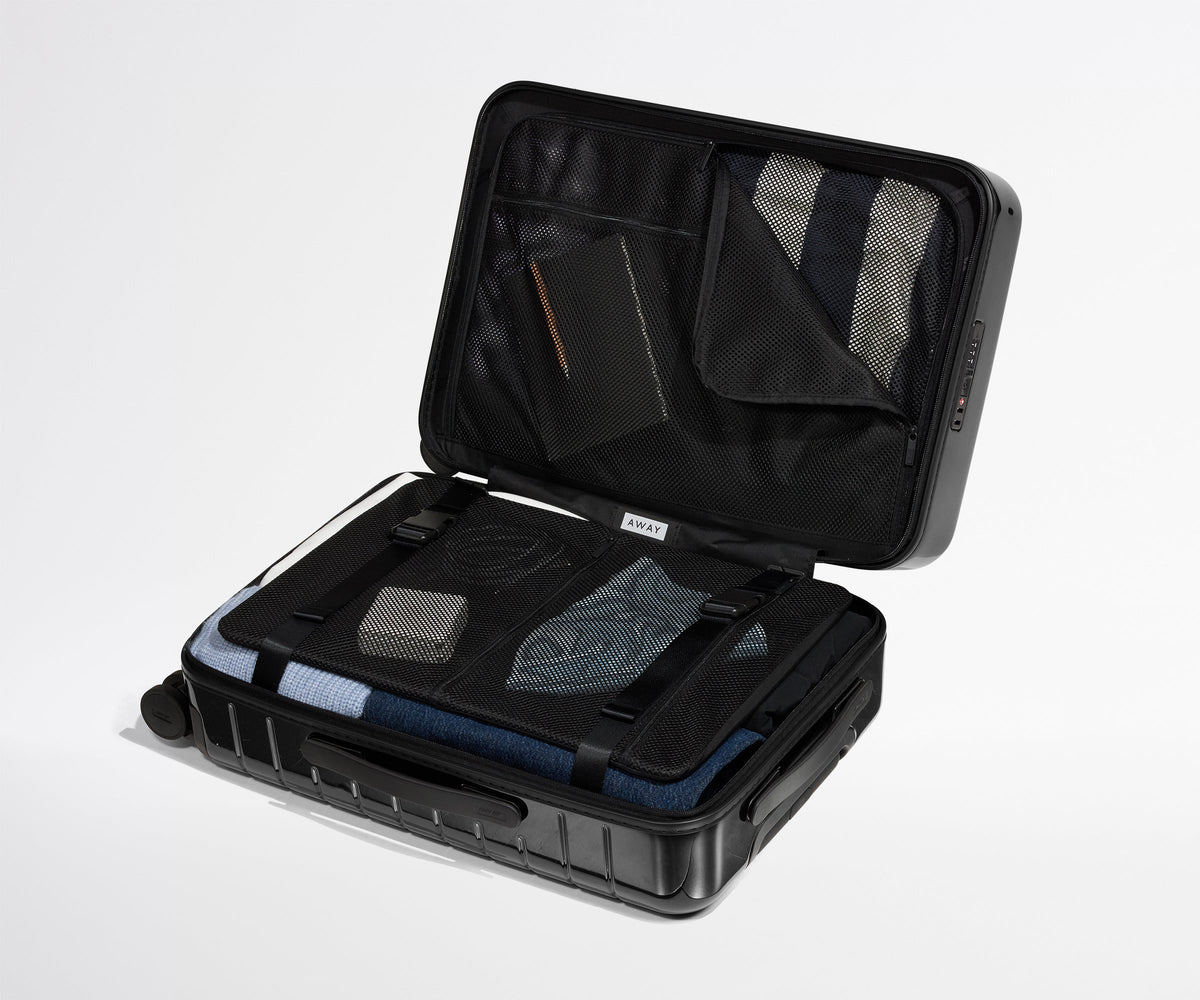 Away The Bigger Carry-On Suitcase - Black Tie