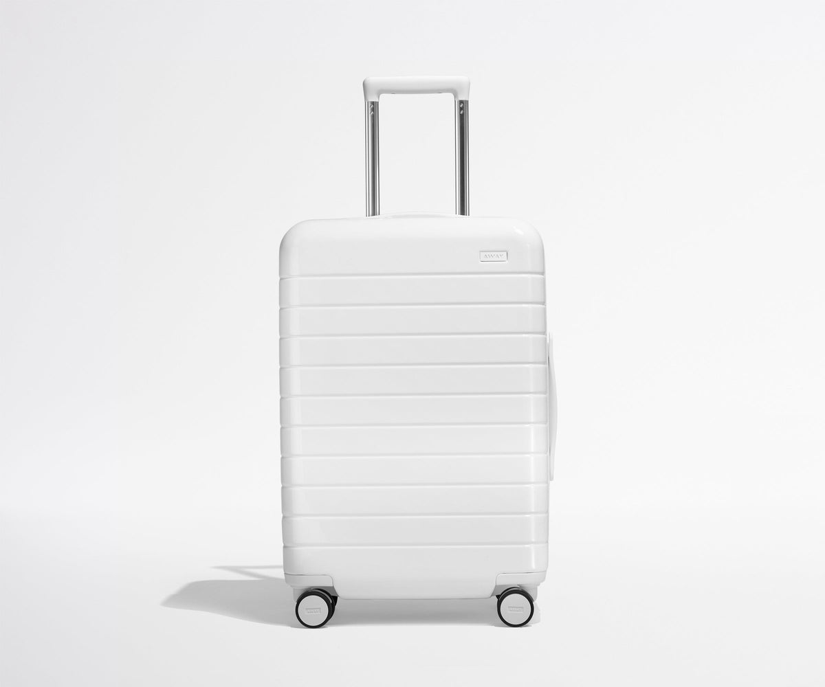 Away The Bigger Carry-On Suitcase - Pearl White