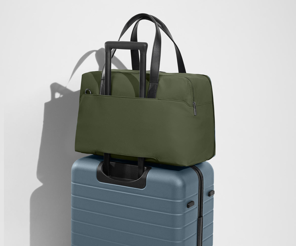 Away The Overnight Bag Duffel Bag - Olive Green