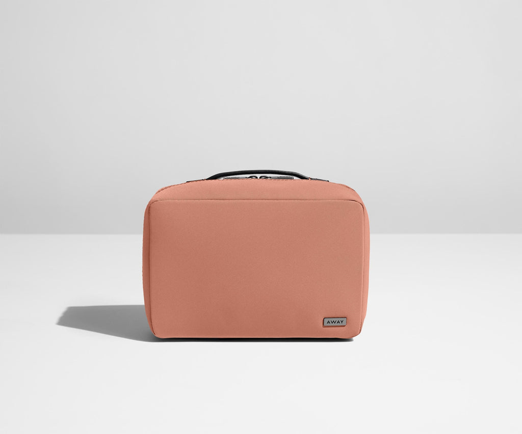 Away The Small Toiletry Bag in Clay Pink