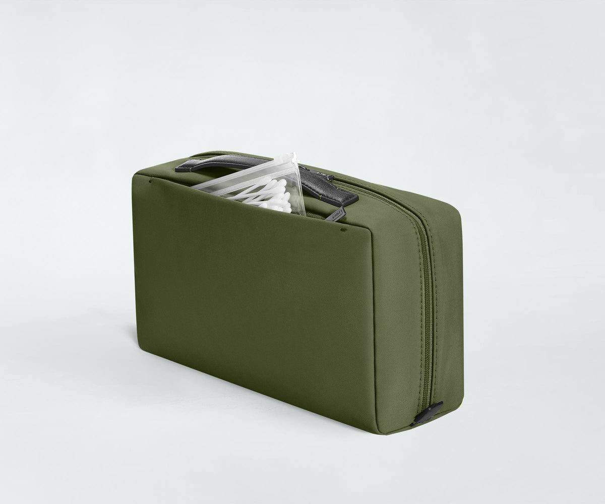Away The Large Toiletry Bag in Olive Green