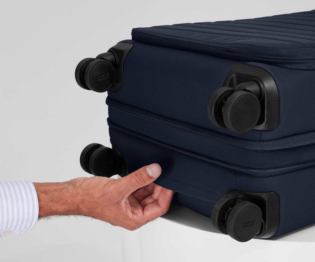 Away Softside Bigger Carry-On Suitcase - Navy Blue