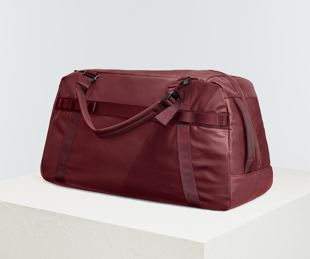 Away Active Duffle 55L Backpack - Burgundy Red