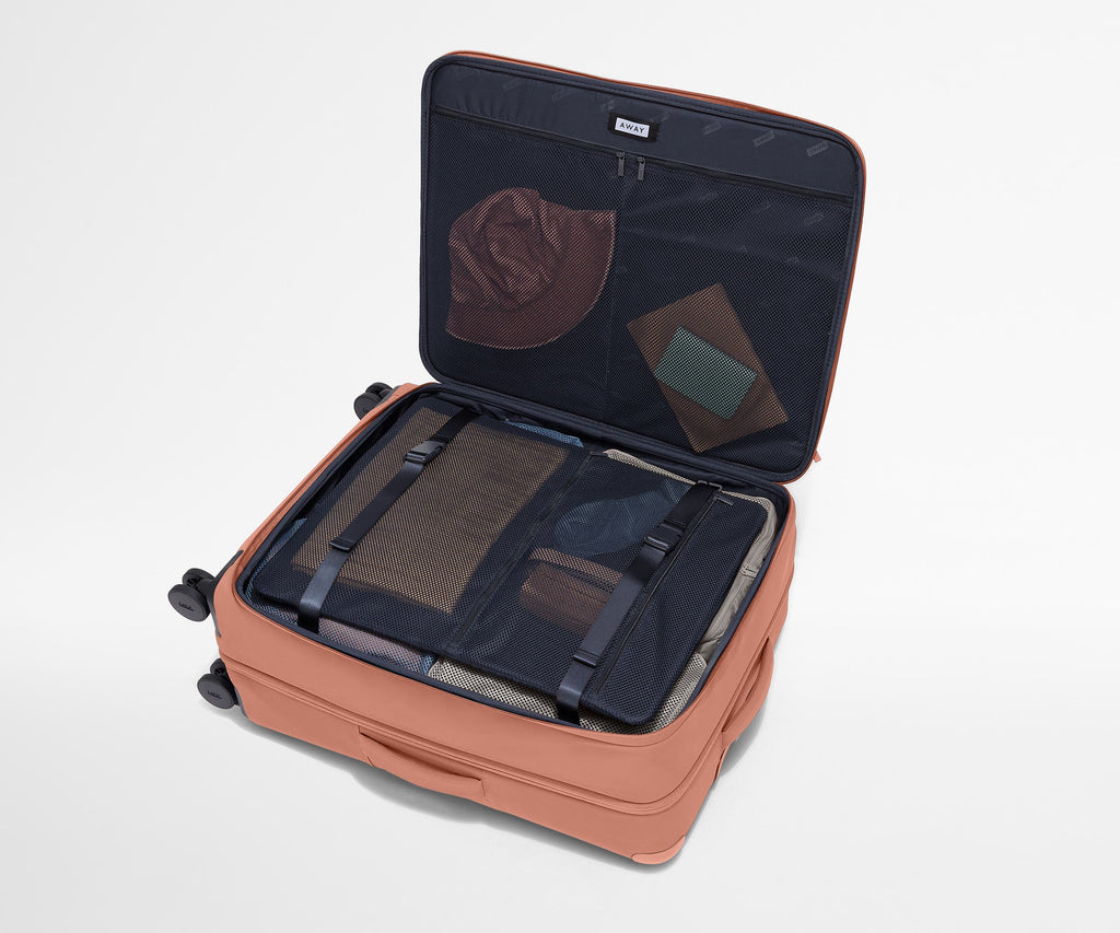 Away Softside Large Suitcase - Clay Pink