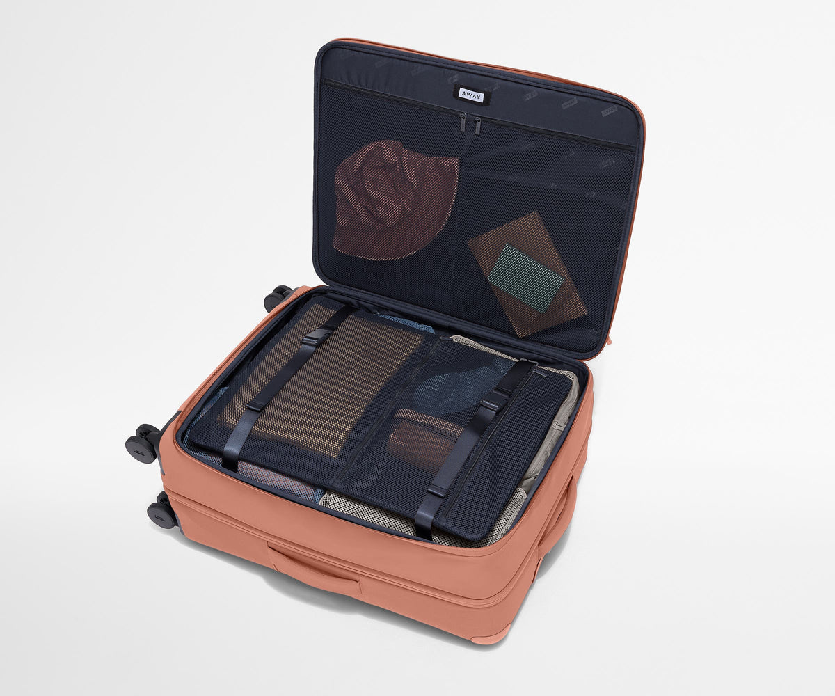 Away Softside Large Suitcase - Clay Pink
