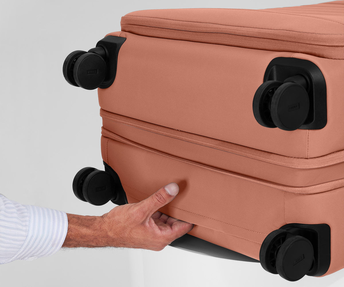 Away Softside Large Suitcase - Clay Pink