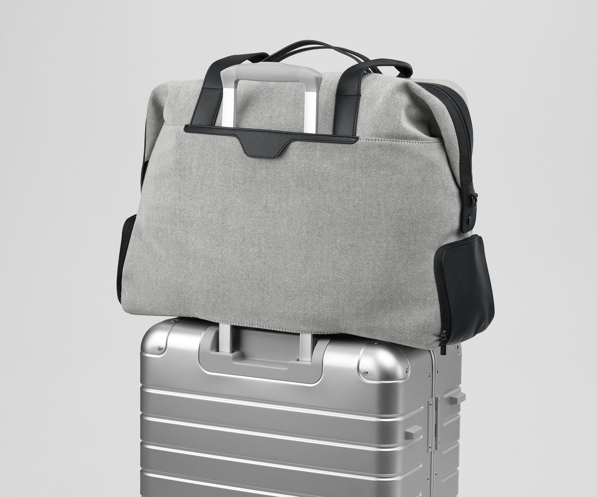 Away Transit Canvas Weekender Crossbody Bag - Transit Canvas Black