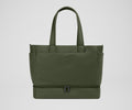 Away The Double Diaper Tote Diaper Bag - Olive Green