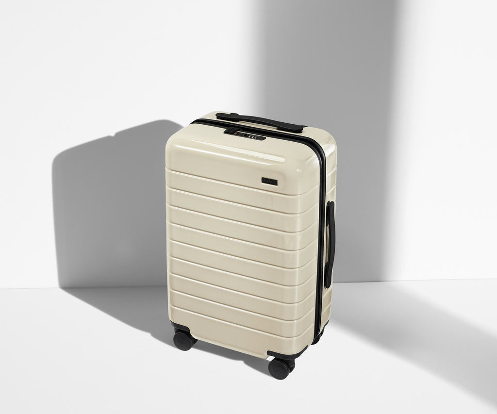Away The Carry-On Suitcase - Salt White (Gloss)