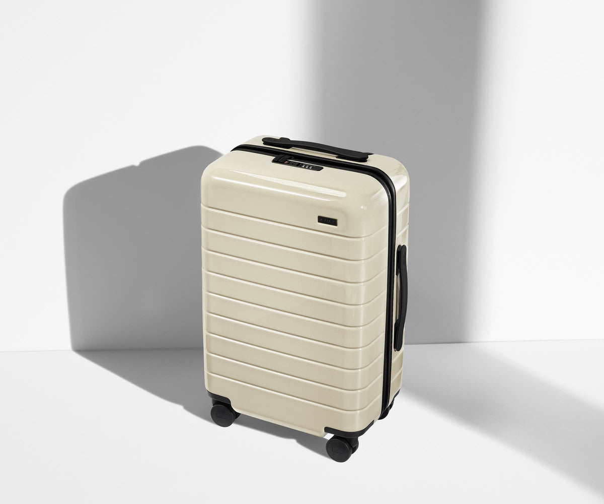 Away The Carry-On Suitcase - Salt White (Gloss)