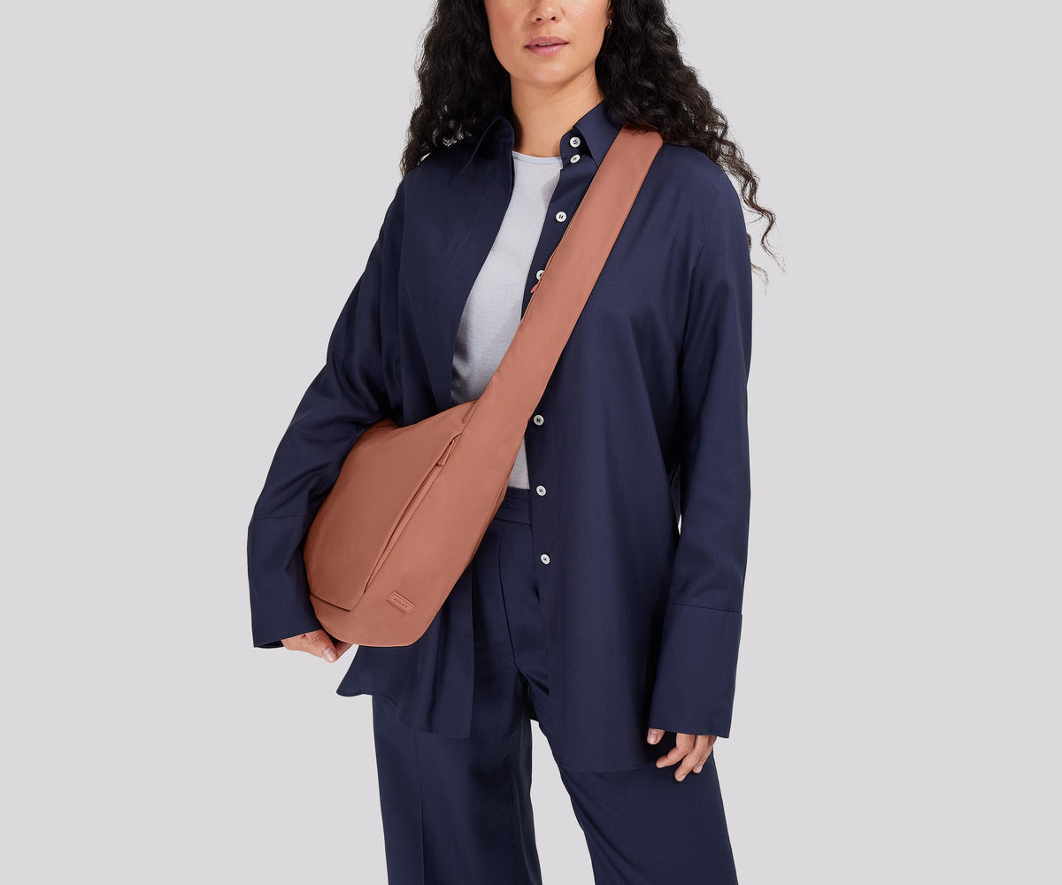 Away Featherlight Crossbody Crossbody Bag - Clay Pink