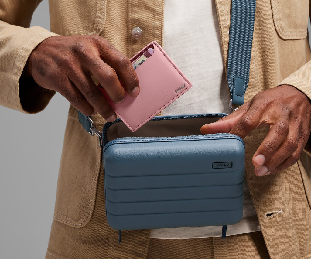 Away Card Case Travel Accessory - Flamingo Pink