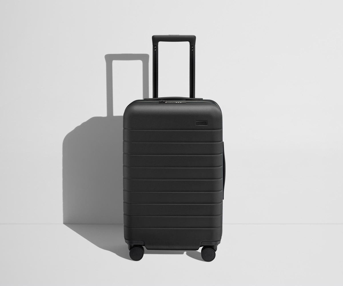 Away The Carry-On Flex Suitcase - Jet Black
