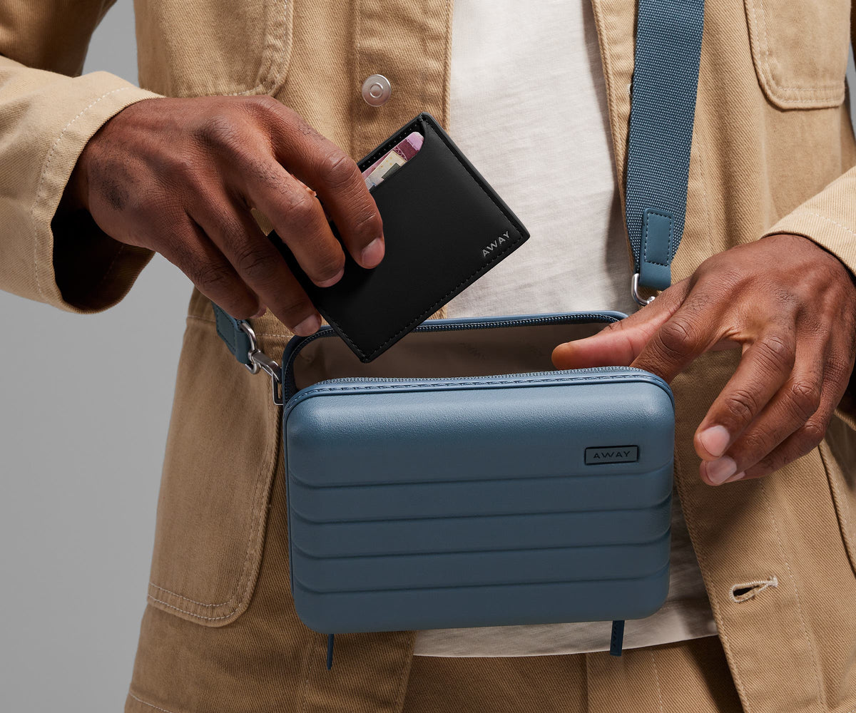 Away Card Case Travel Accessory - Jet Black