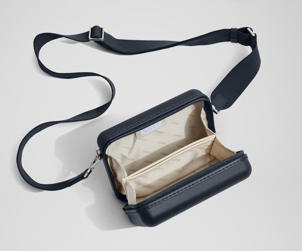 Away The Mini Crossbody Packing Cubes - Navy Blue