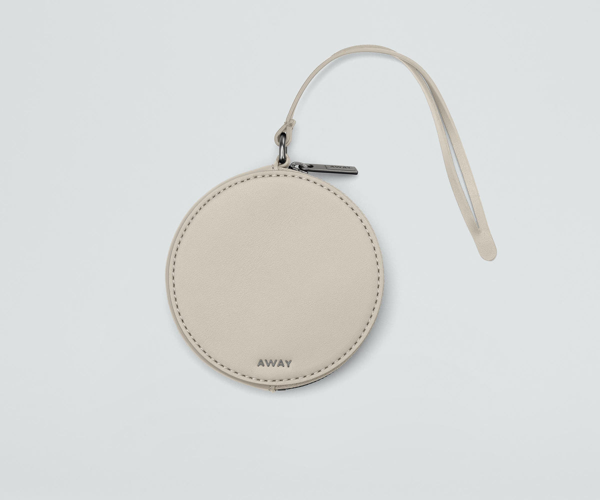 Away The Circle Zip Pouch Travel Accessory