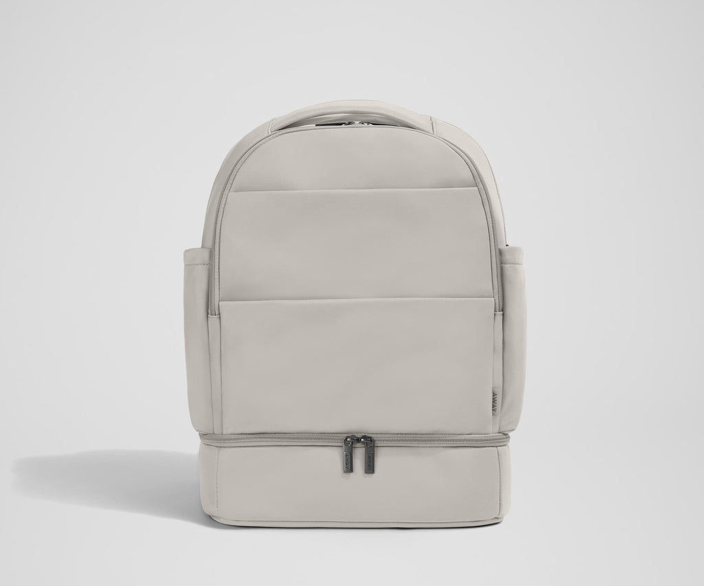 Away The Double Diaper Backpack Diaper Bag - Cloud Gray